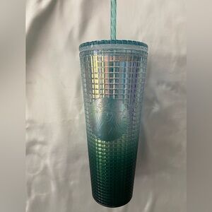 NWOT Starbucks Glitter Grid Tumbler